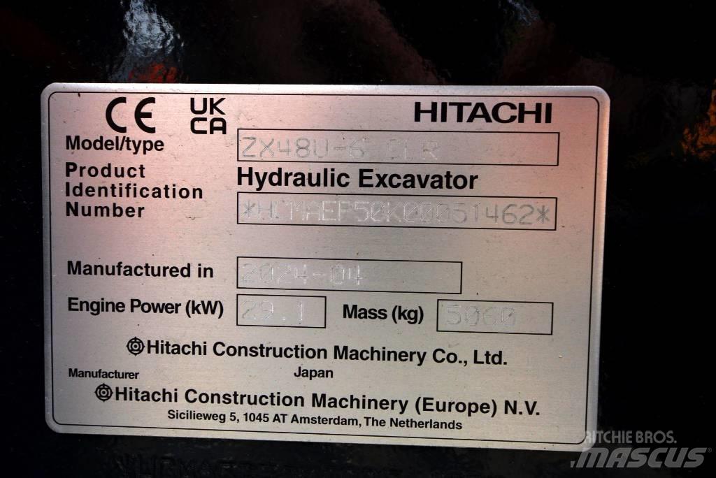 Hitachi ZX 48 U-6 Miniescavadeiras