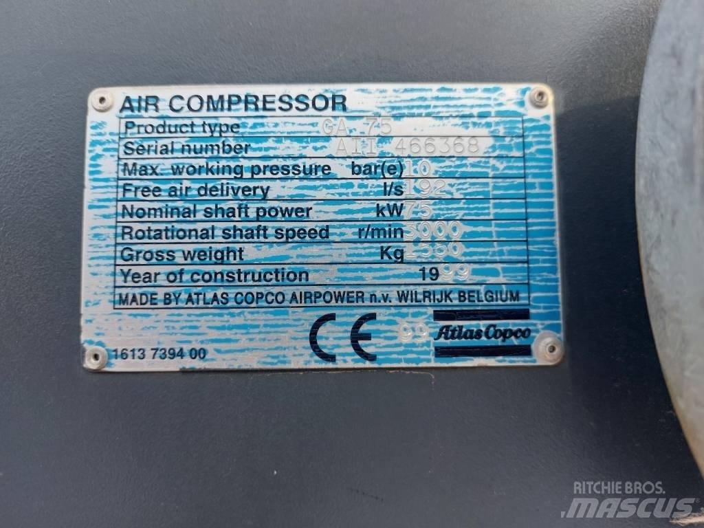Atlas Copco GA 75 Compressores