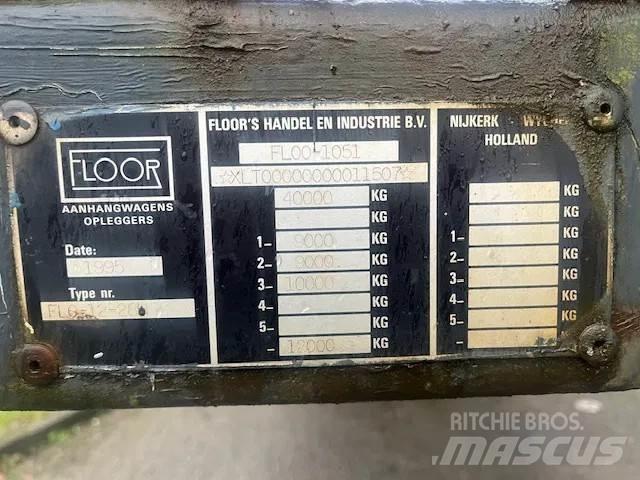 Floor FLO-12-28H Semi Reboques estrado/caixa aberta