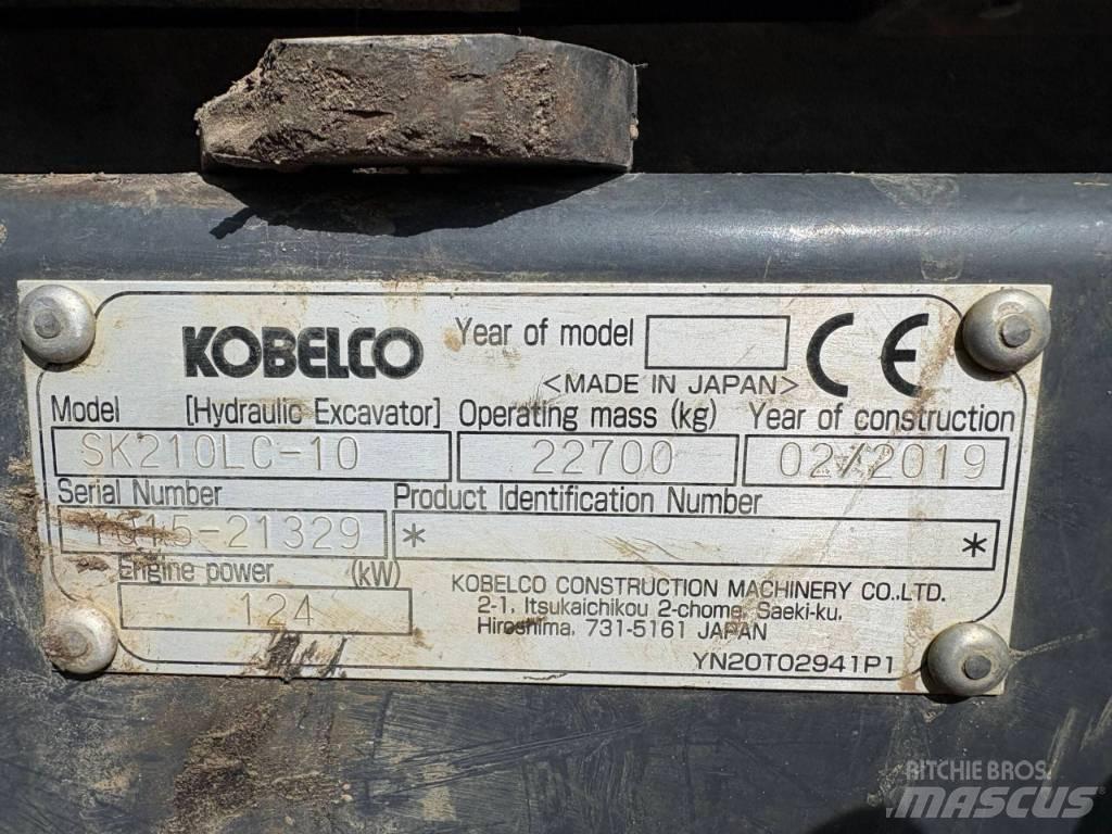 Kobelco SK 210 LC-10 Escavadeiras de esteiras