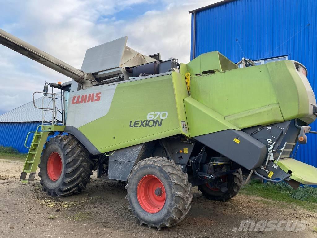 CLAAS Lexion 670 Ceifeiras debulhadoras