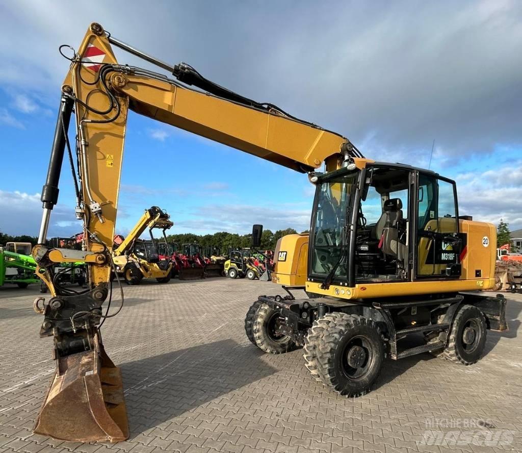 CAT M 318 F Escavadoras de rodas