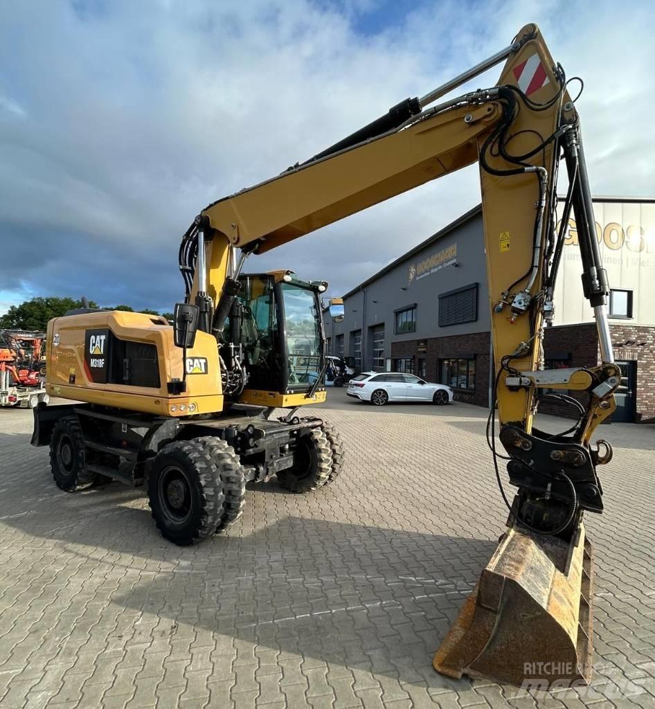 CAT M 318 F Escavadoras de rodas