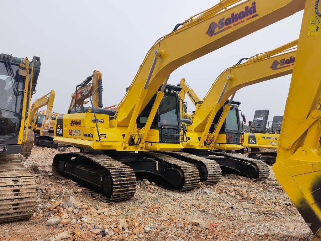 Komatsu pc200-8 Escavadeiras de esteiras