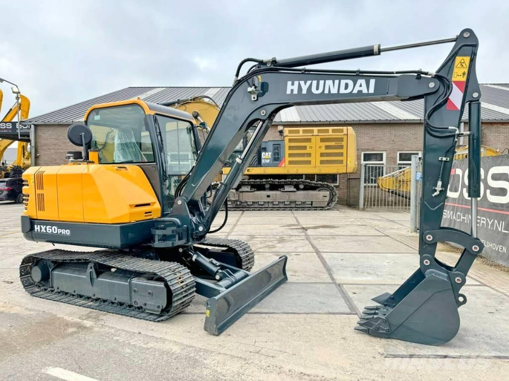 Hyundai HX 60 Pro Miniescavadeiras