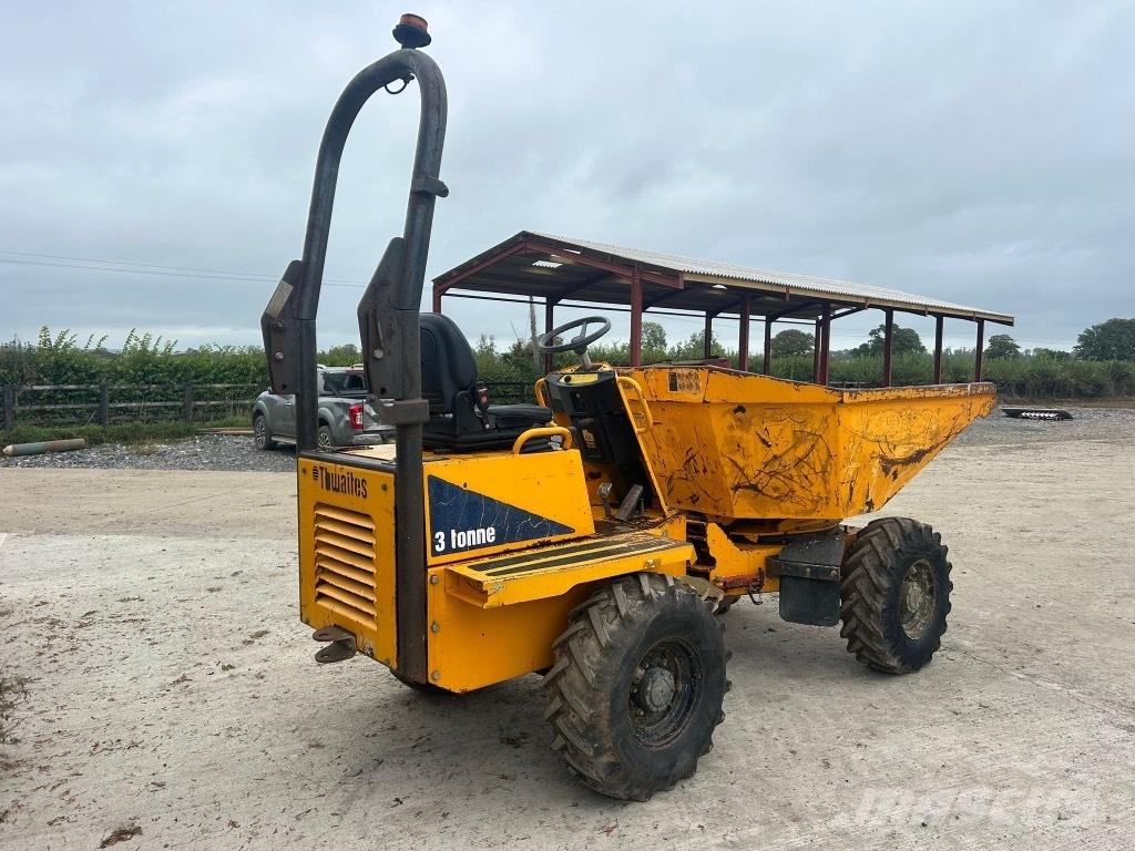 Thwaites 3 tonne Dumpers de obras