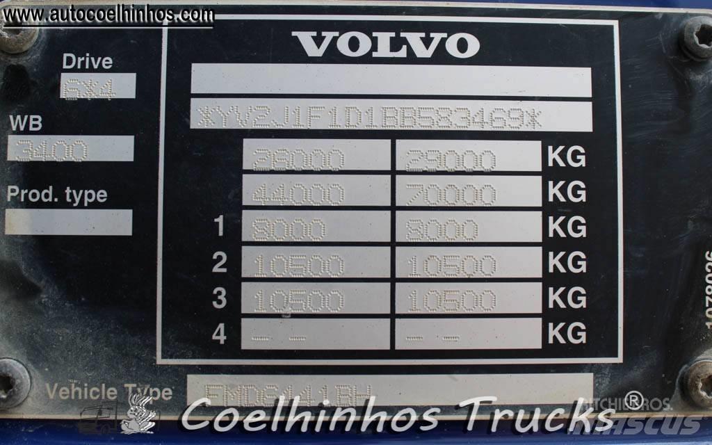 Volvo FMX 410  6x4 Camiões basculantes