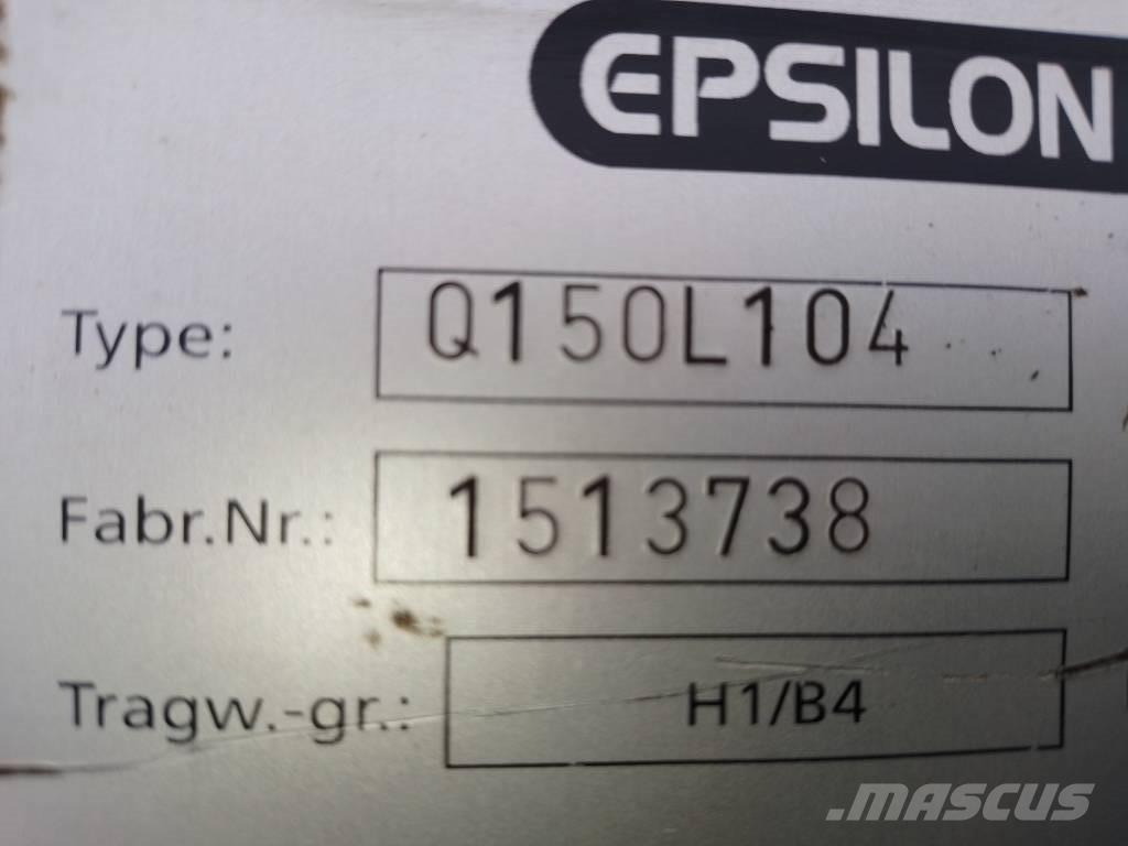 Epsilon Q 150 L104 Gruas para troncos