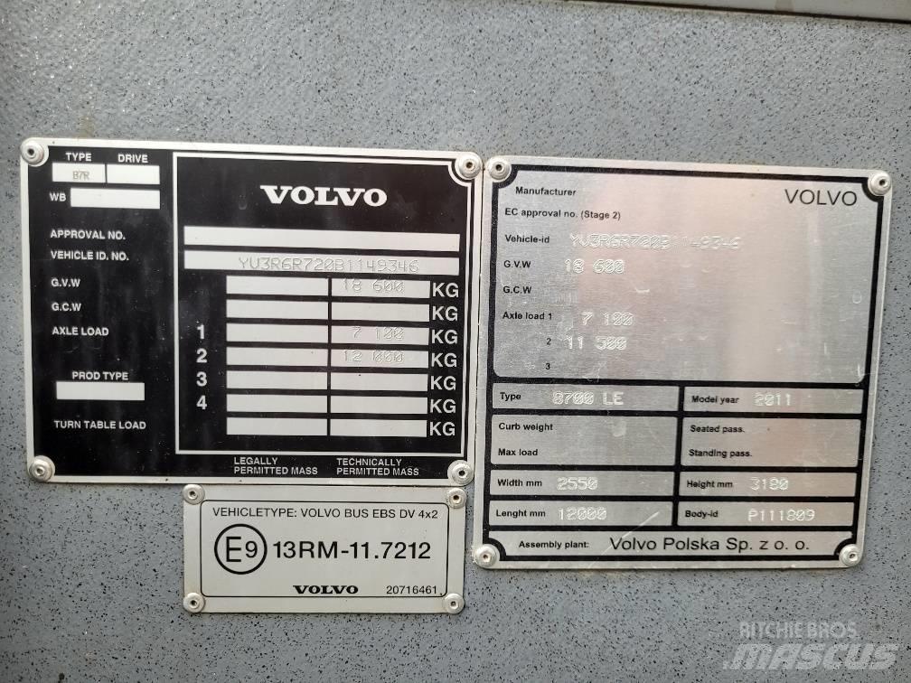 Volvo B7RLE 8700 EEV Autocarros urbanos