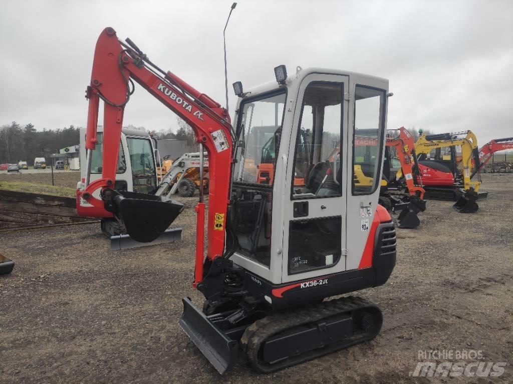 Kubota KX 36-2 alfa Miniescavadeiras