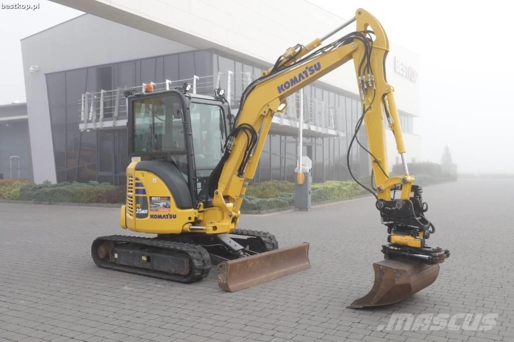 Komatsu PC 35 MR-5 Miniescavadeiras