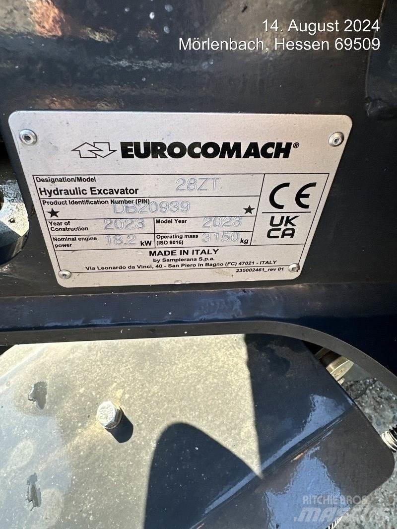 Eurocomach 28ZT Miniescavadeiras