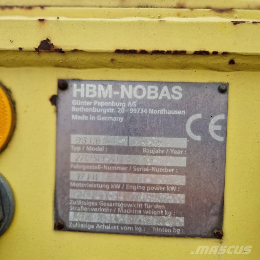 HBM BG 110 TA-4 Motoniveladoras