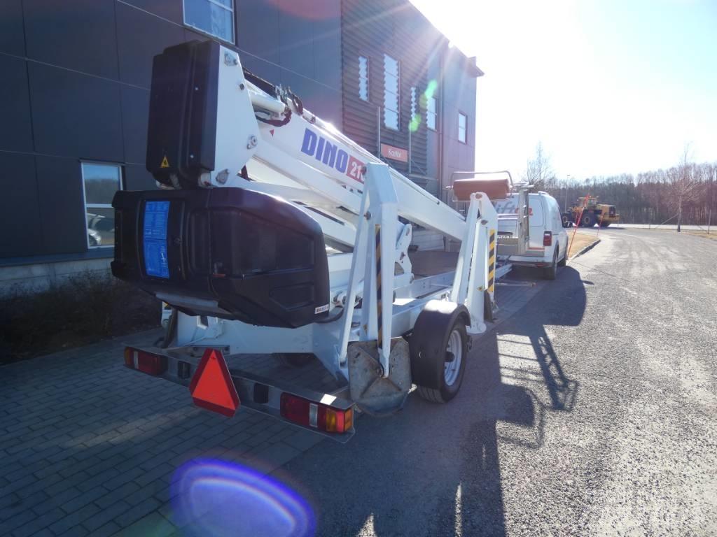 Dino 210 XT Skylift Plataformas aéreas montadas em atrelados