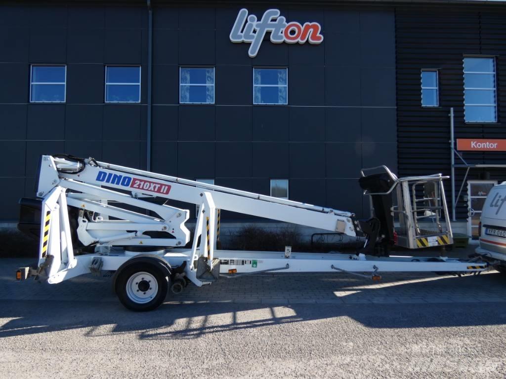 Dino 210 XT Skylift Plataformas aéreas montadas em atrelados