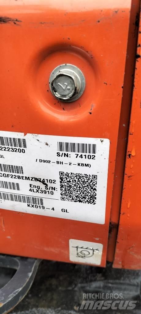 Kubota KX 019-4 Miniescavadeiras