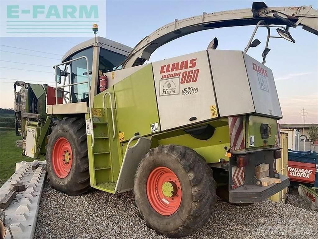 CLAAS jaguar 860 Forrageiras auto-propulsionadas
