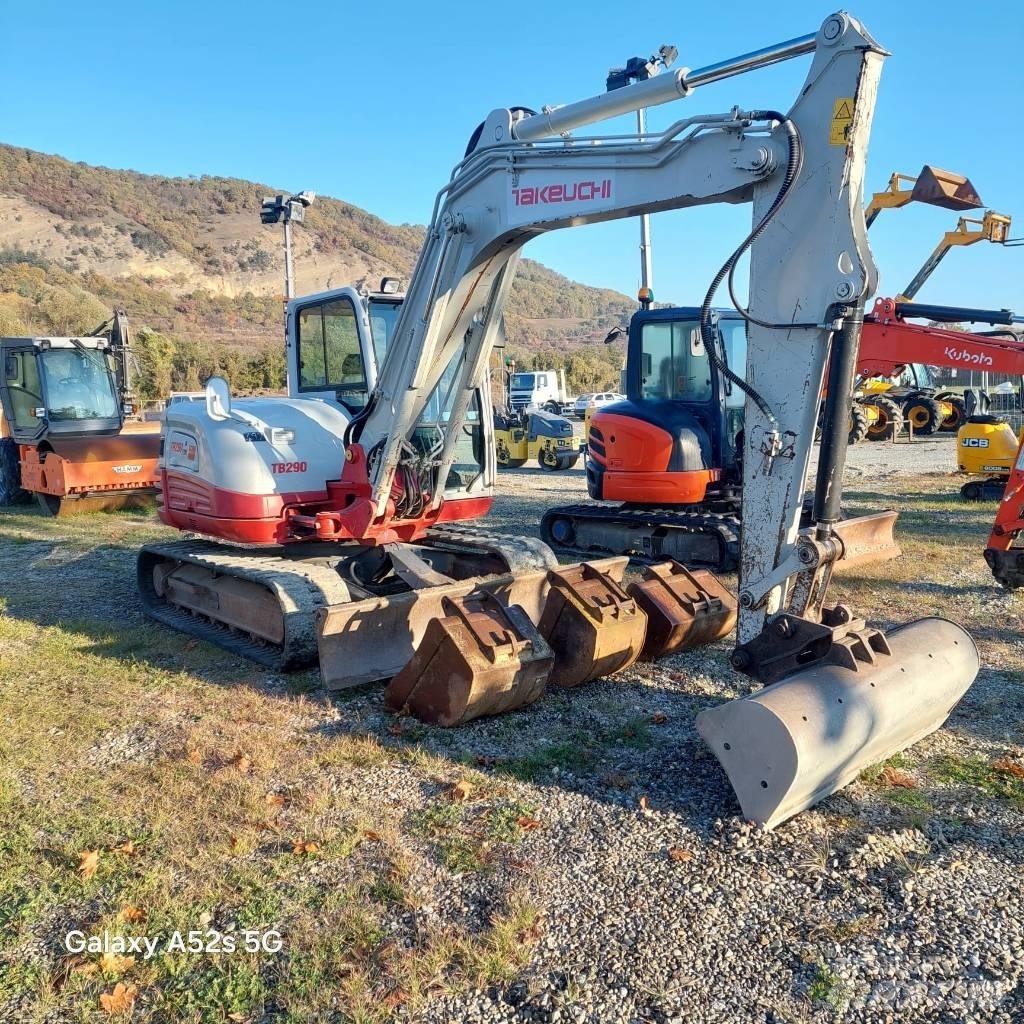 Takeuchi TB 290 Escavadoras Midi 7t - 12t