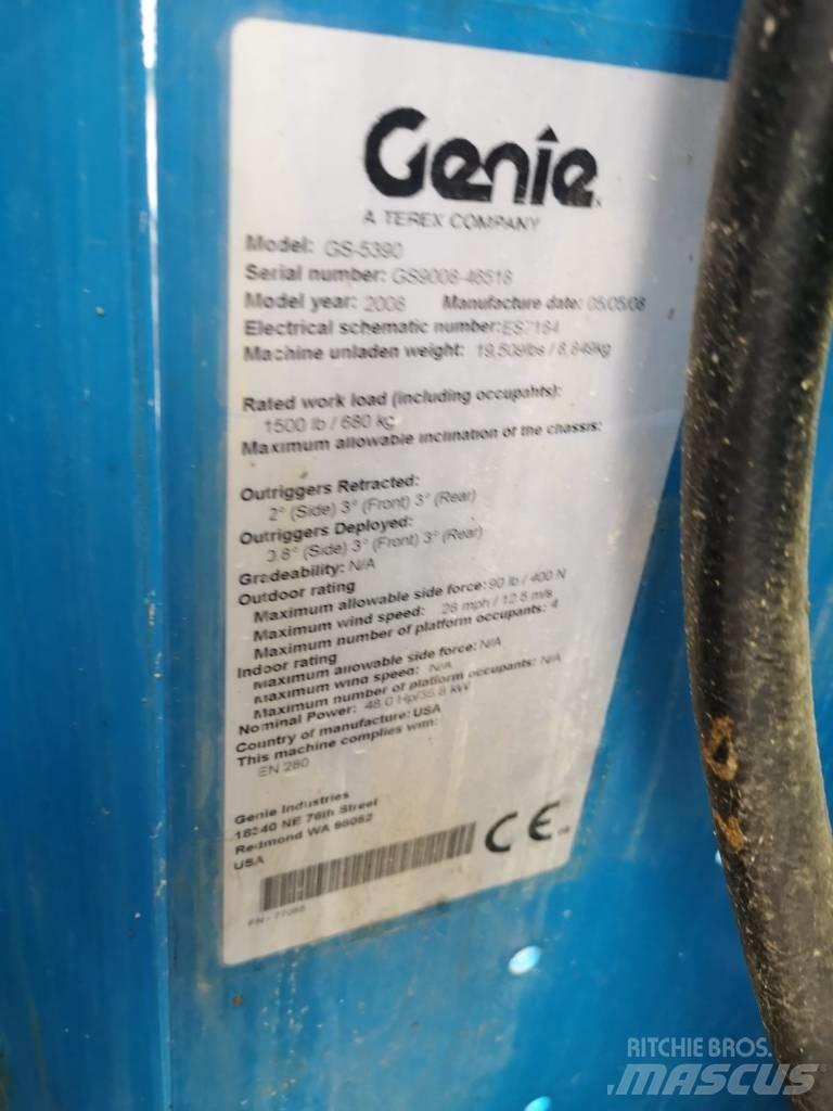 Genie 5390 Elevadores de tesoura