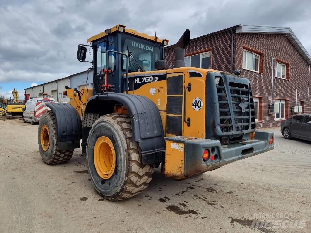 Hyundai HL 760-9 Carregadeiras de rodas