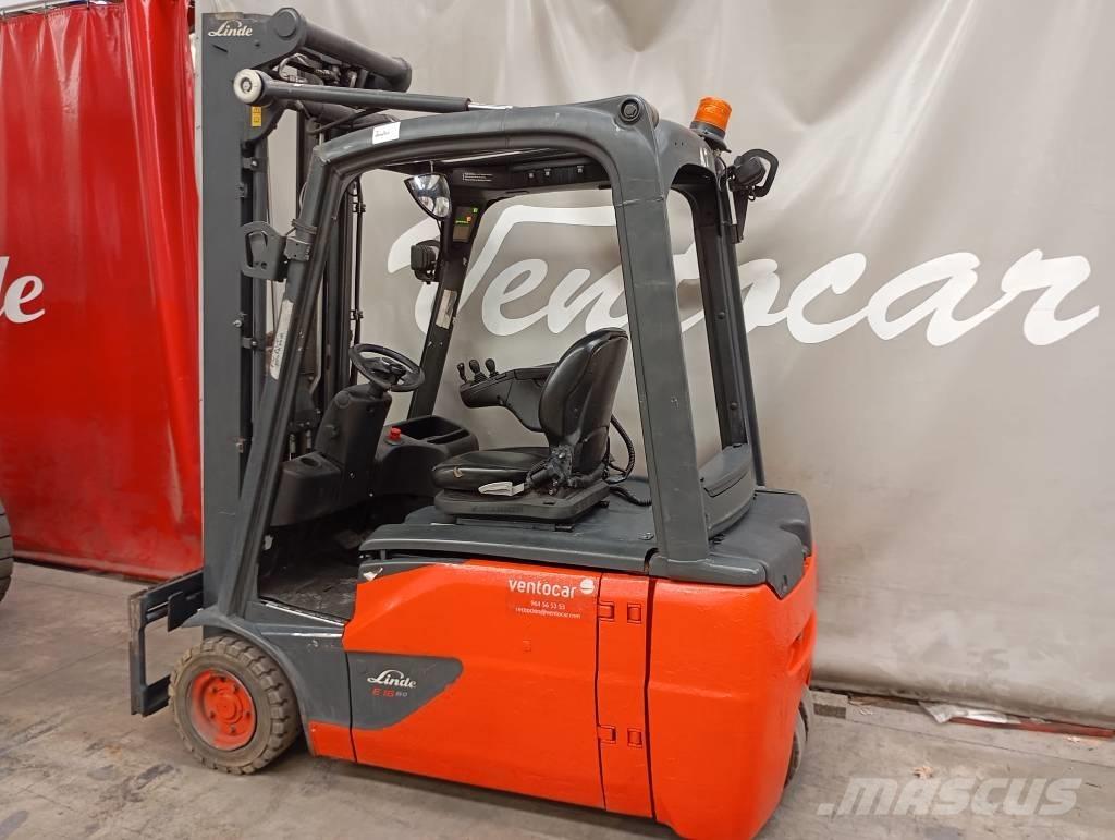 Linde E 16 Empilhadores eléctricos