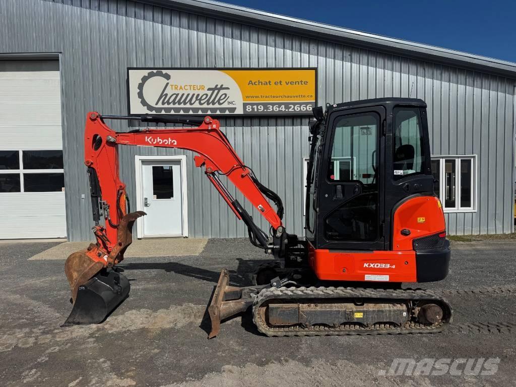 Kubota KX 033-4 Miniescavadeiras