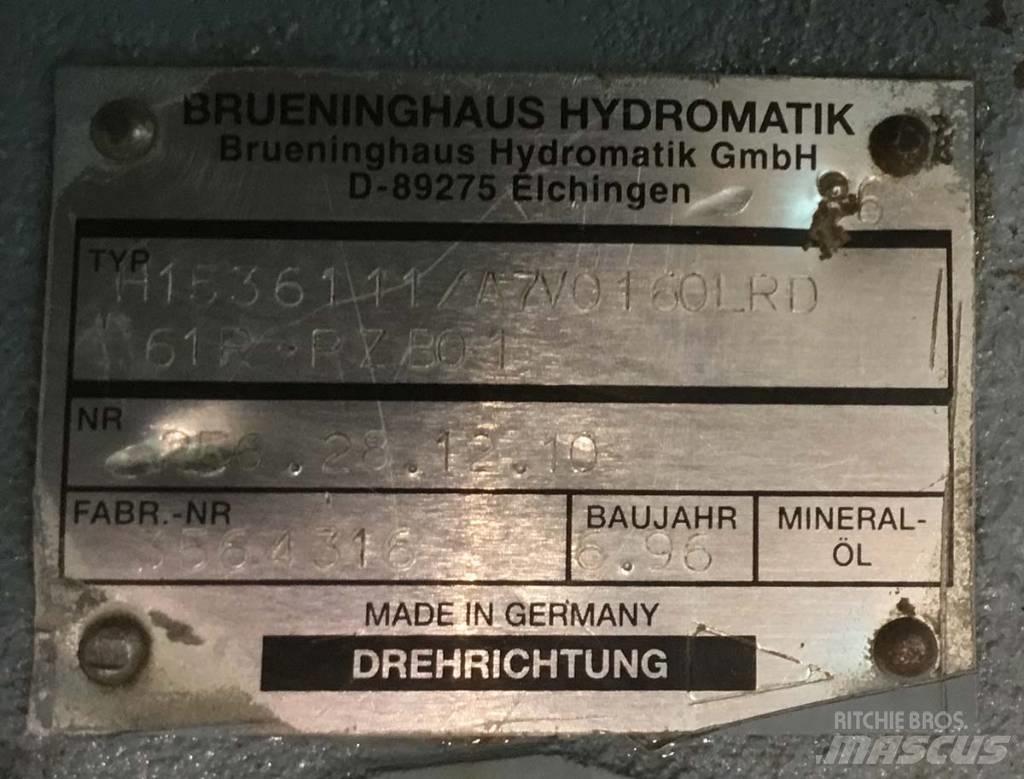 Hydromatik A7V160LRD Hidráulica
