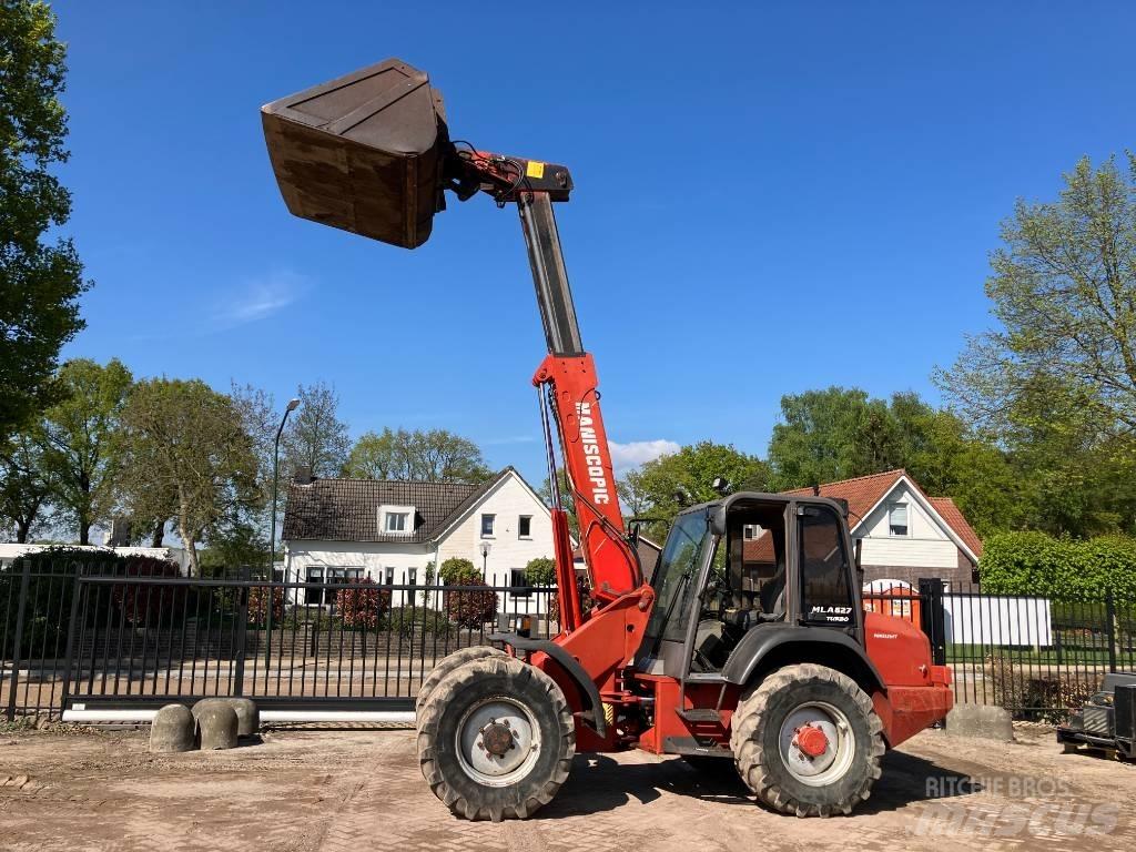 Manitou mla627T Carregadoras rodas telescópicas