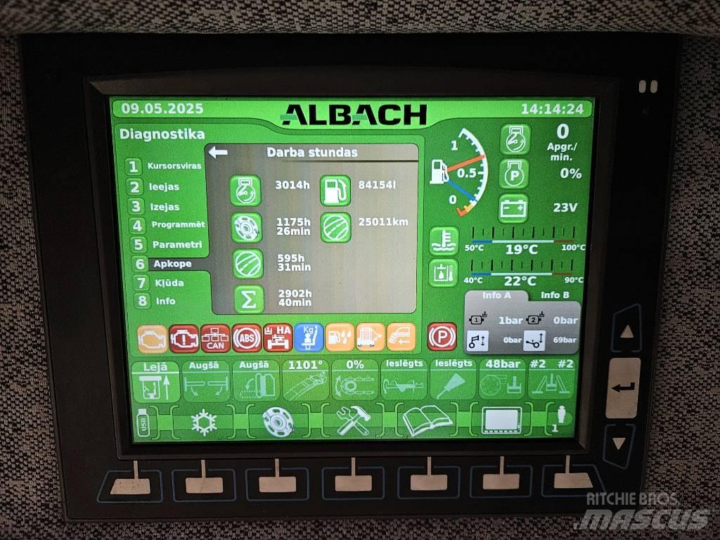 Albach Diamant 2000 Estilhaçadoras florestais