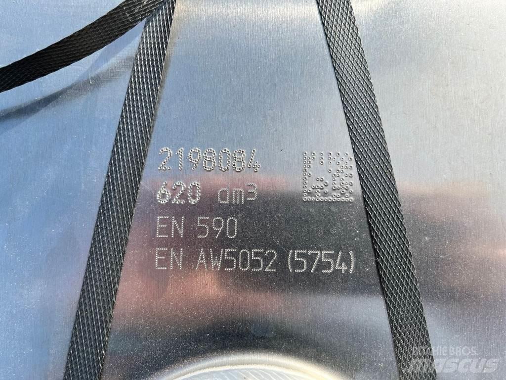 DAF XG Tanques de combustível e aditivos