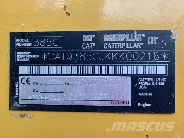 CAT 385 C L  385CL Escavadeiras de esteiras