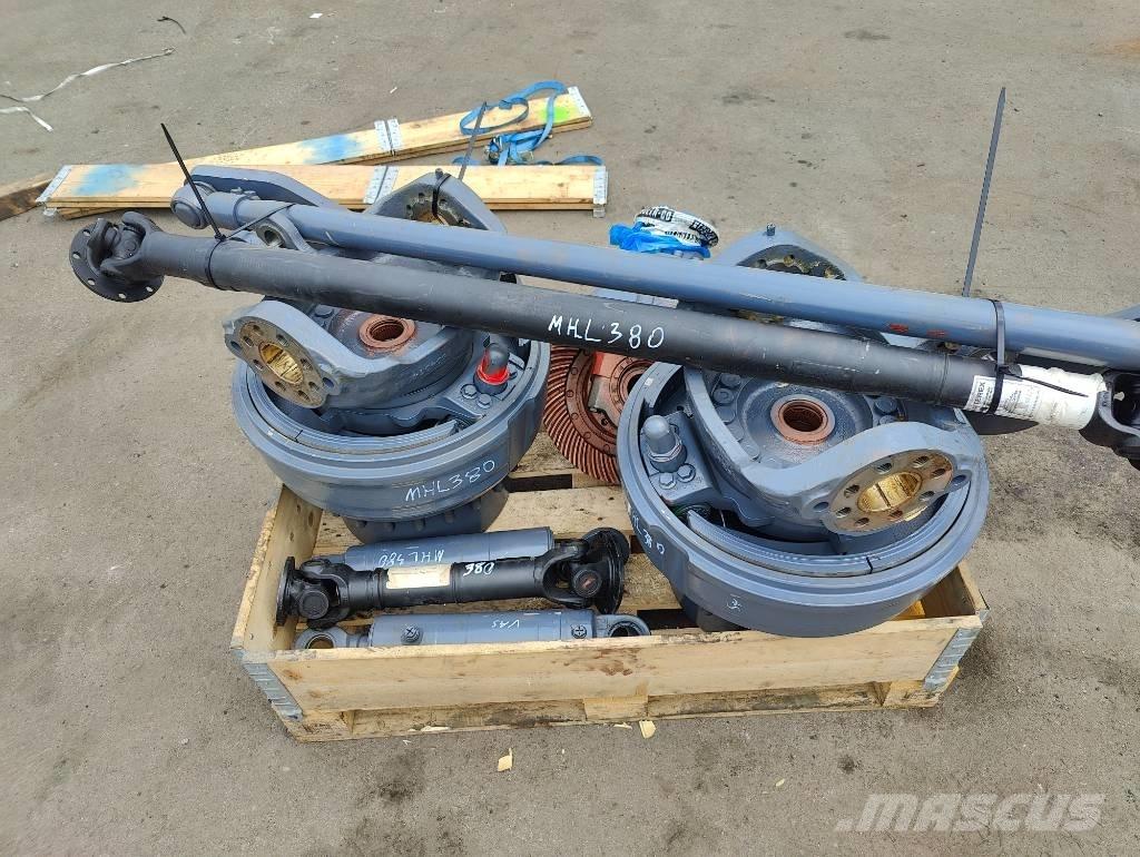 Fuchs MHL 380 Chassis e suspensões