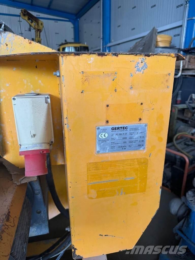  GERTEC SP 1100 Bombas de betonagem