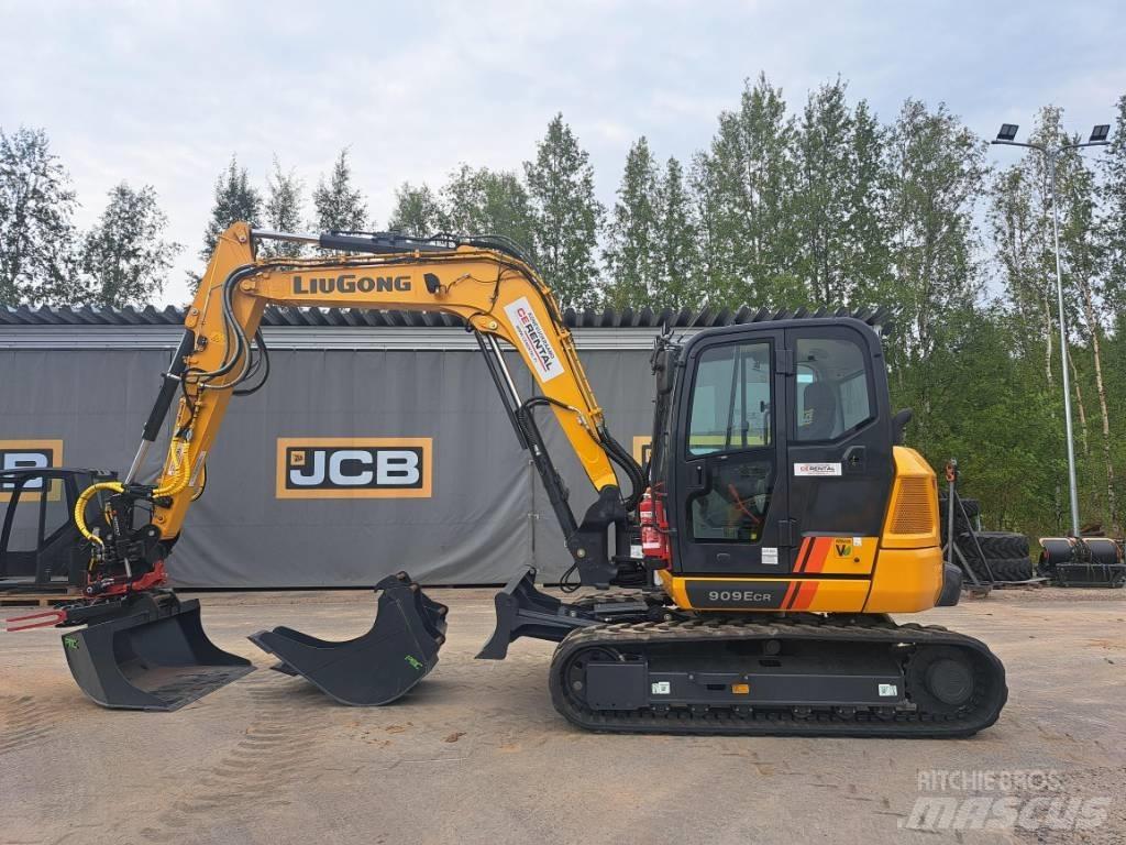 LiuGong 909 ECR Escavadoras Midi 7t - 12t