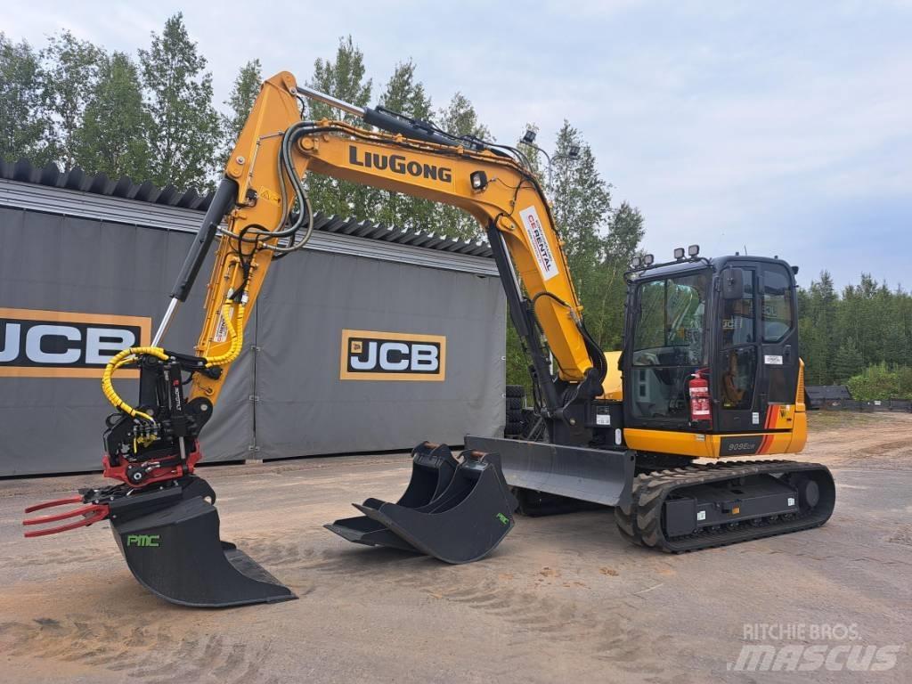 LiuGong 909 ECR Escavadoras Midi 7t - 12t