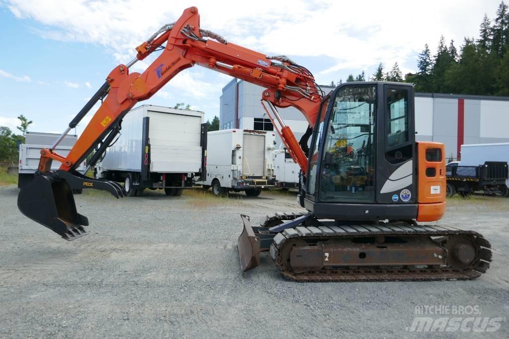 Hitachi zx75ur-5B Escavadeiras de esteiras