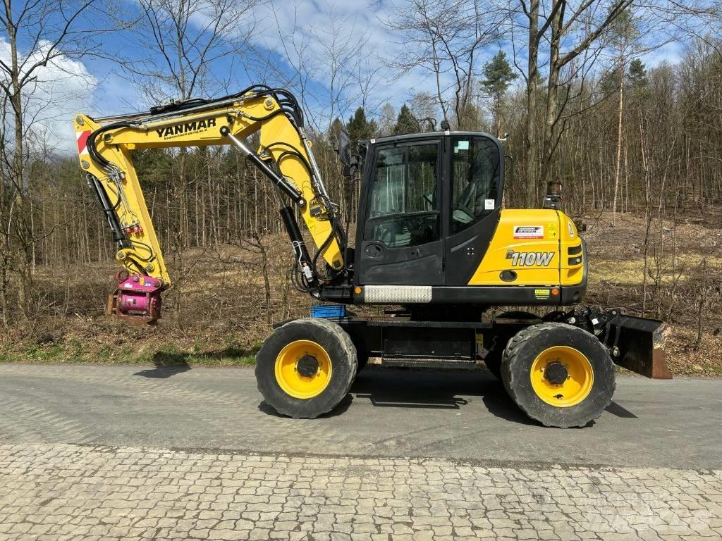 Yanmar B 110 W Escavadoras de rodas