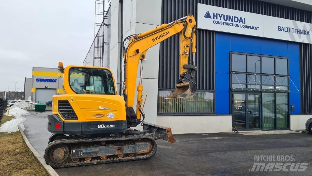 Hyundai R80CR-9A Escavadoras Midi 7t - 12t