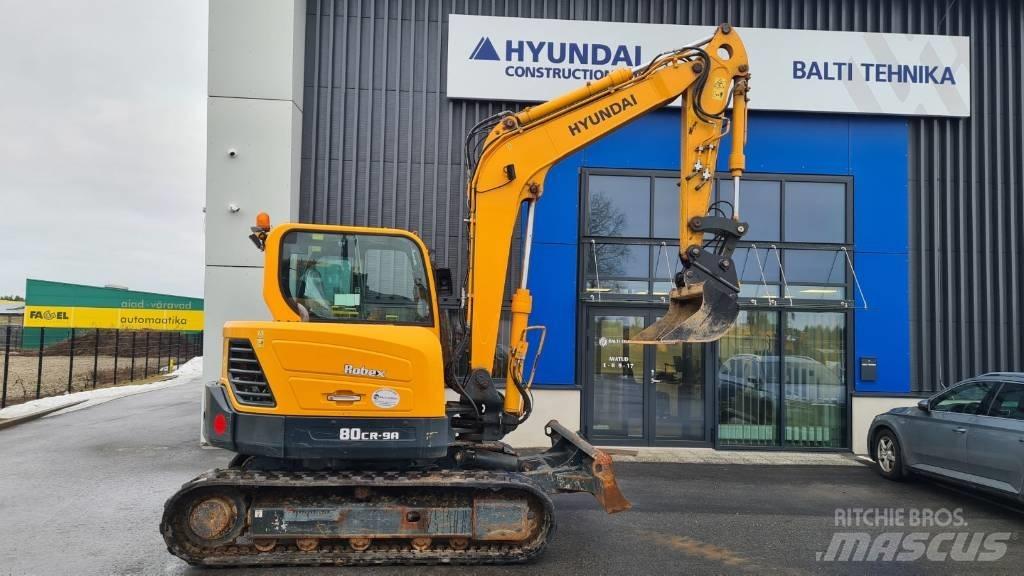 Hyundai R80CR-9A Escavadoras Midi 7t - 12t