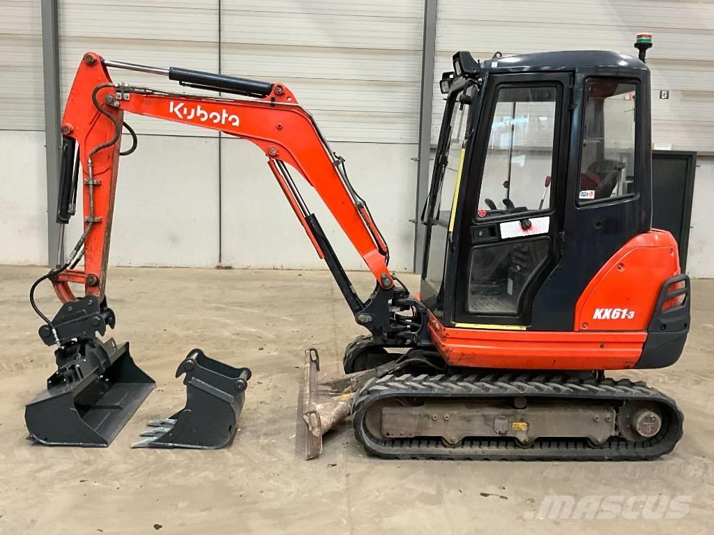 Kubota KX 61-3 Miniescavadeiras