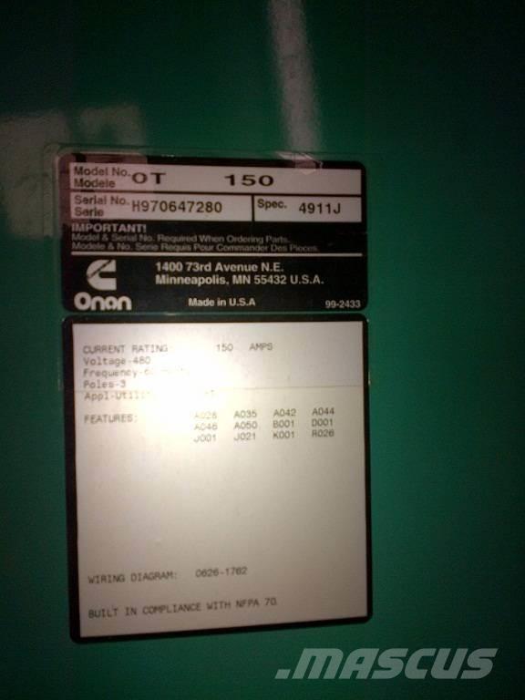 Onan OT150 Construção - Outros
