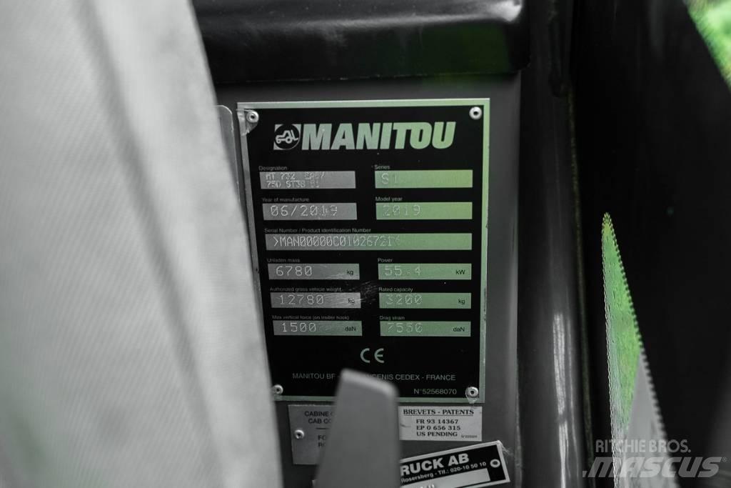Manitou MT 732 Manipulador telescópico