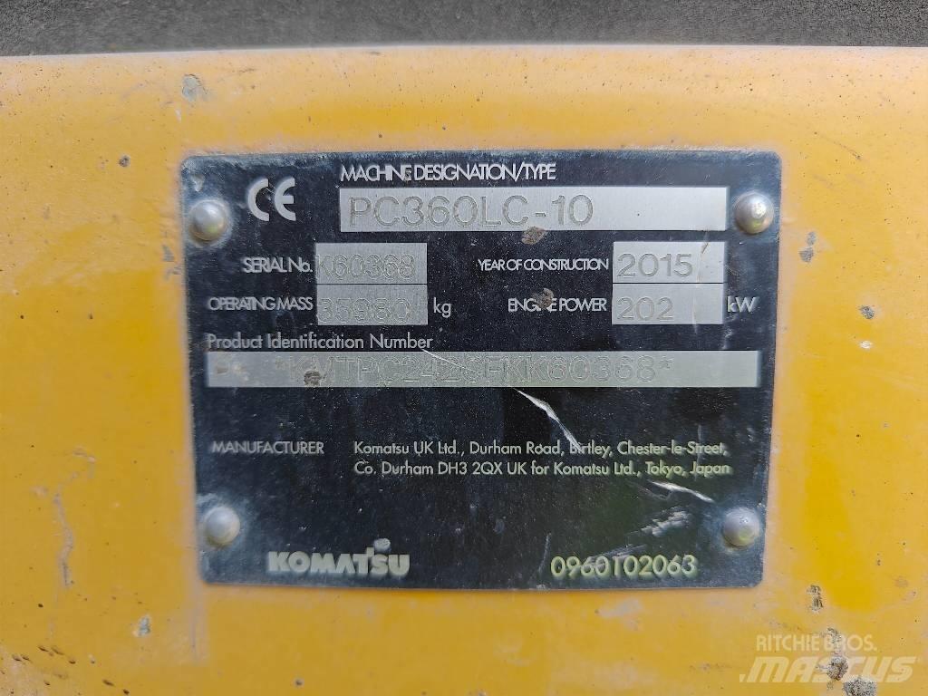 Komatsu PC 360 LC-10 Escavadeiras de esteiras
