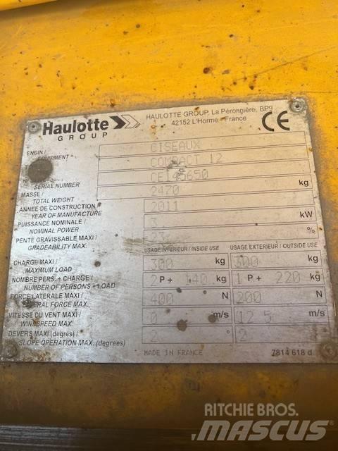 Haulotte Compact 12 Elevadores de tesoura