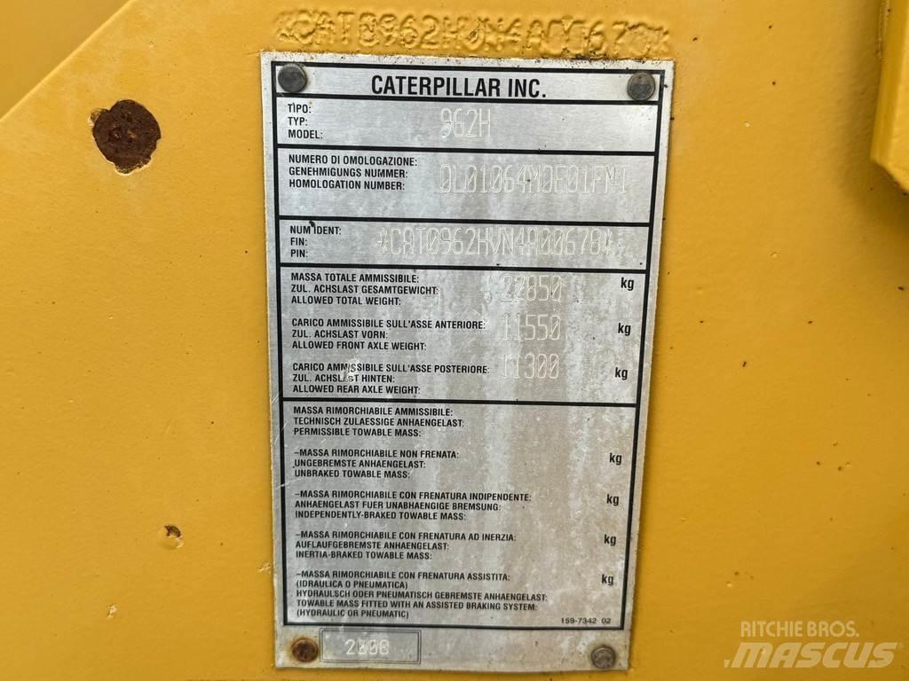 CAT 962H Carregadeiras de rodas