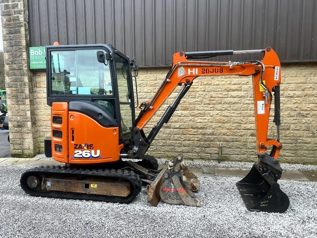 Hitachi ZX26U-6 Miniescavadeiras