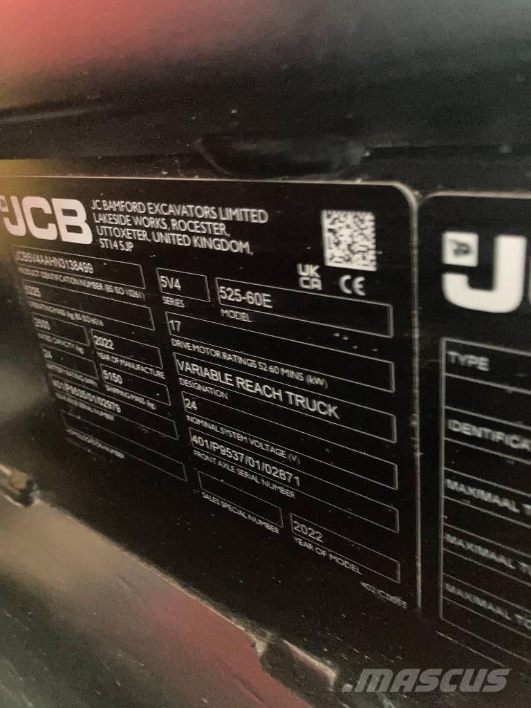 JCB 525-60 E Manipulador telescópico