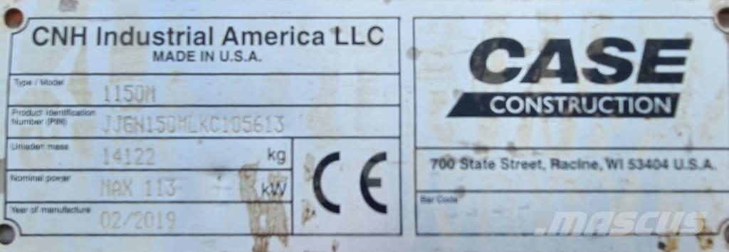CASE 1150 M Rastos