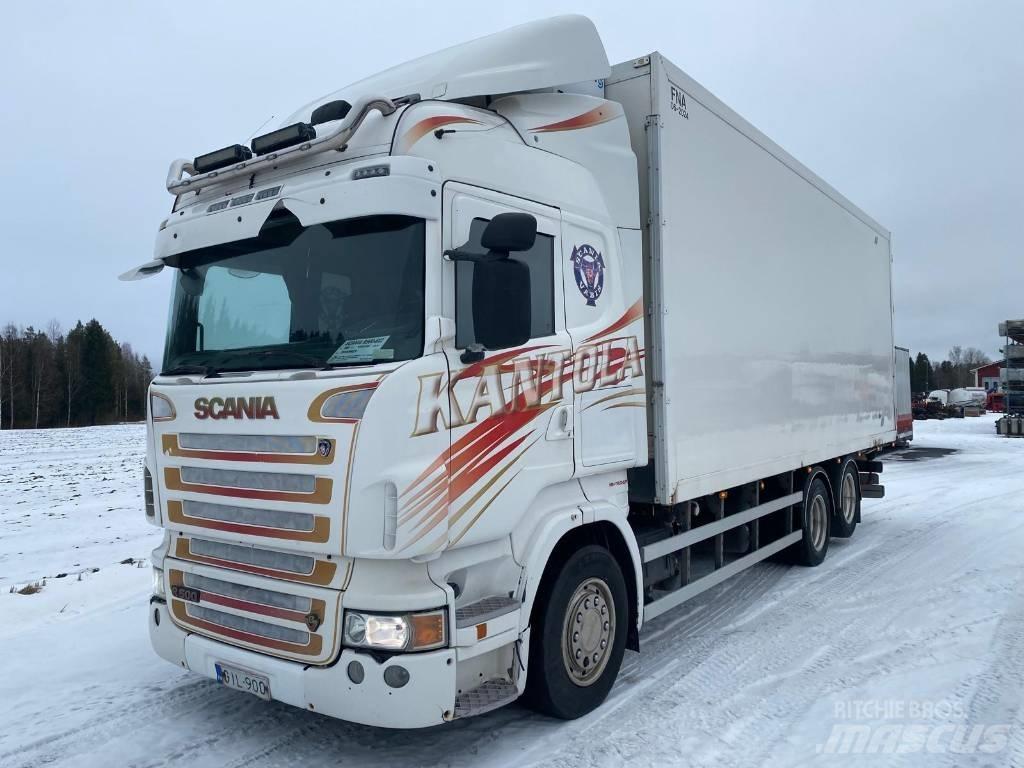 Scania R 500 Caminhões de caixa fechada