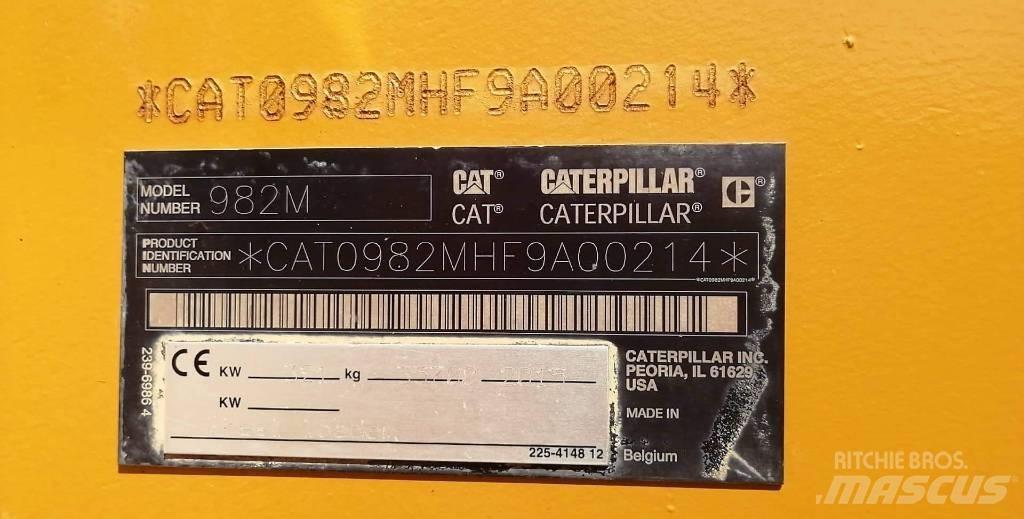 CAT 982 M Carregadeiras de rodas
